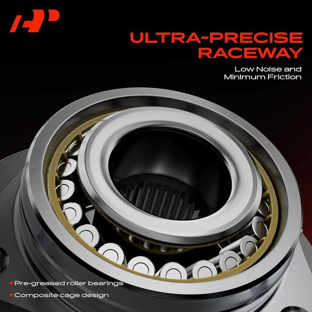 A-Premium Front Wheel Bearings and Hub Assembly Compatible with Chrysler