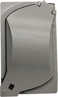 14147 1-Gang Universal Weatherproof Cover, Gray