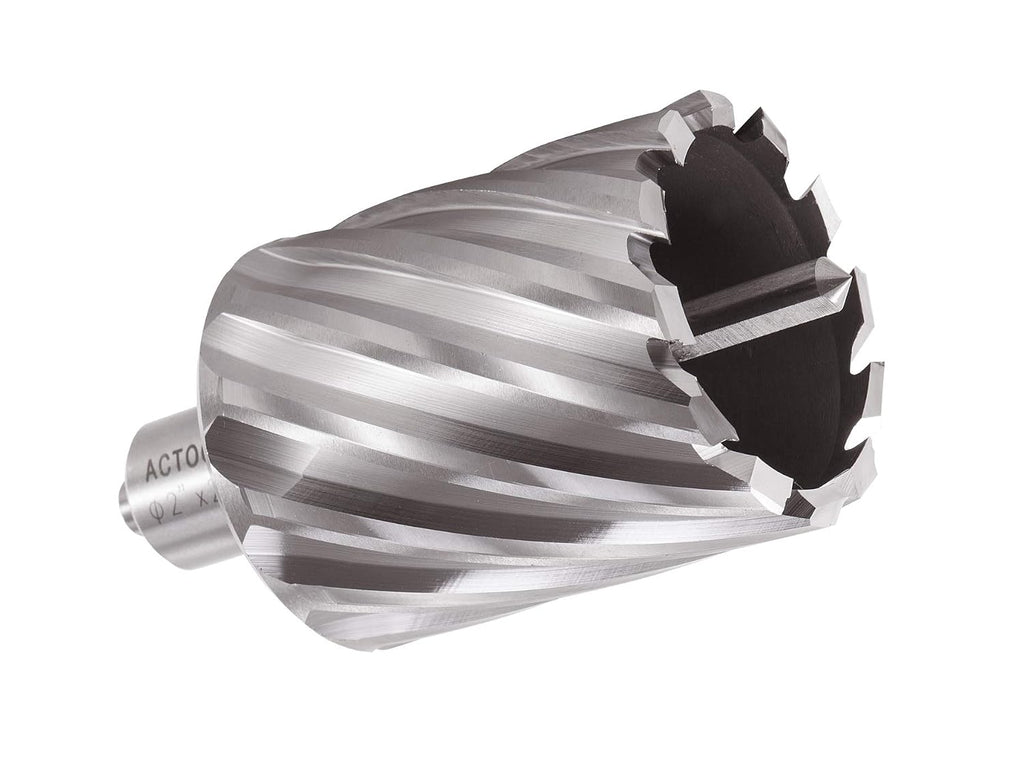 2" Diameter × 2" Depth of Cut HSS ANNULAR Cutter with 3/4'' Weldon Shank