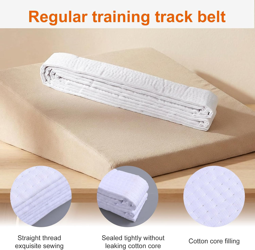 Martial Arts Belt,White Karate Belts,for Beginners to Advanced | Heavy-Duty Karate Belt of Taekwondo Belt,Martial