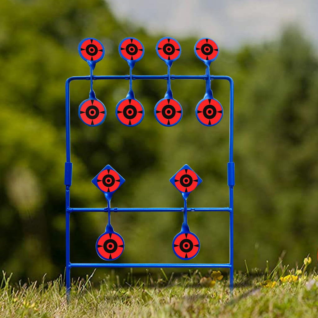 BB Gun Target Auto Reset Shooting Target Metal Spinning Targets
