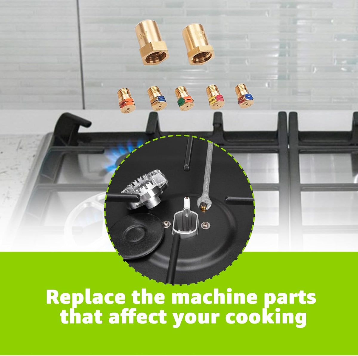WB28X24757 LP Liquid Propane Gas Conversion Kit Compatible with GE Stove