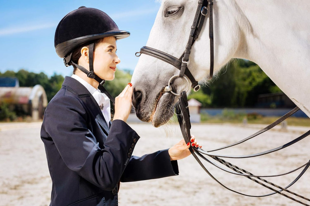 Premium Leather Riding Crop Horse Whip for Equestrian Sports
