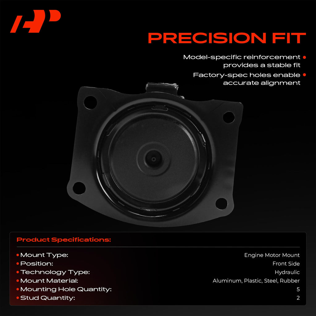 A-Premium Front Engine Motor Mount Compatible with Acura TL 2009-2014
