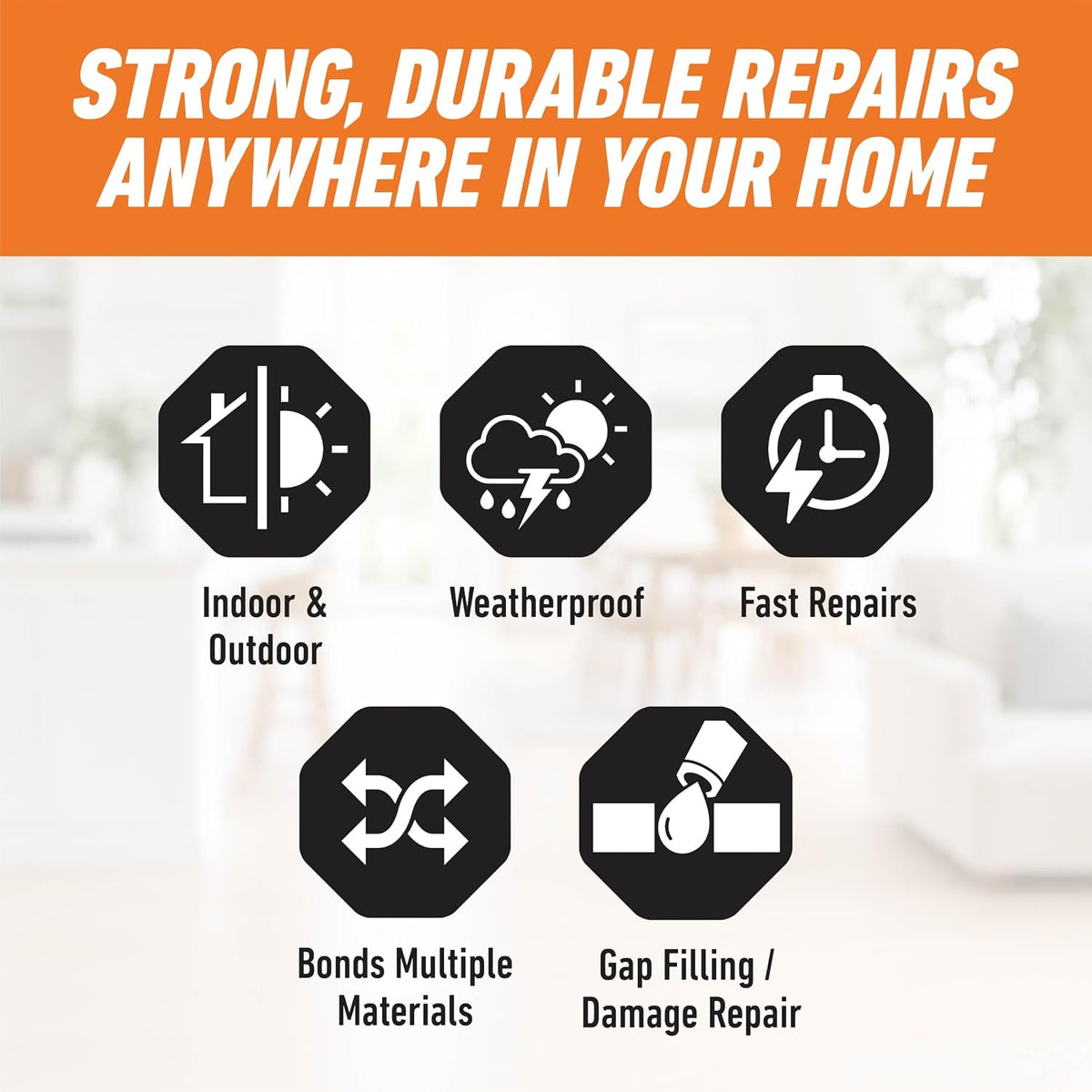 GORILLA All-in-One Home Repair Kit for Wall, Wood & DIY Fixes