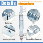 Garage Door Bracket Adjustable Garage Openers Bracket, Silver