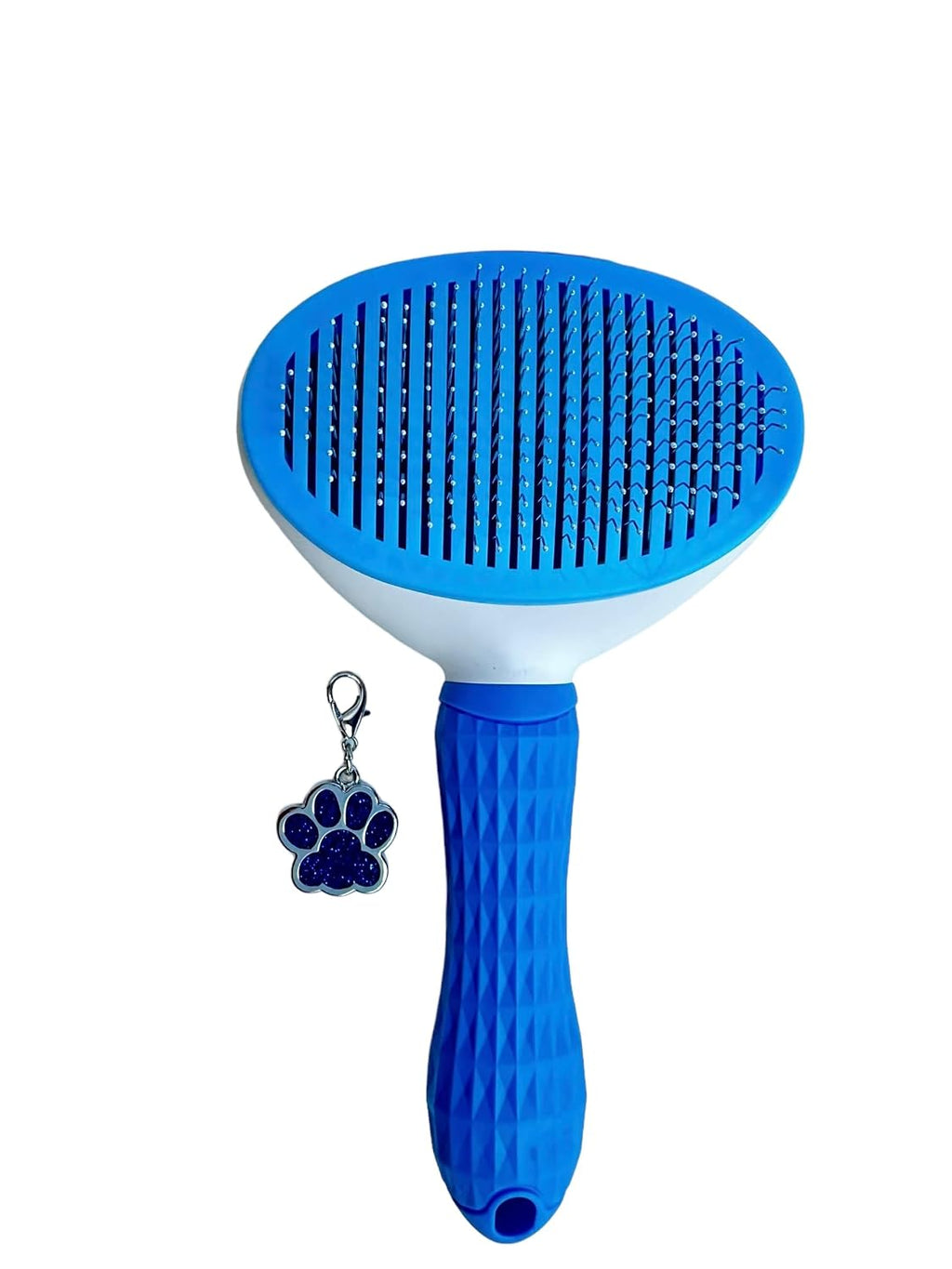 Self-Cleaning Pet Grooming Brush – Stainless Steel Slicker Brush for Dogs, Cats, Rabbits & Small Pets – Ideal for