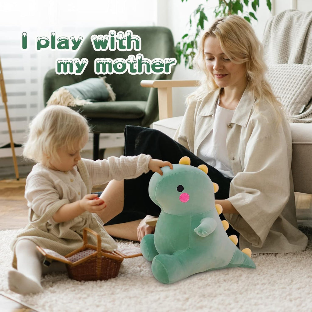Cute Fat Dinosaur Plush Toys, Soft Stuffed Animals Toys Dolls, Dino Plushies, Cute Birthday Gifts for Kids Girls Boys