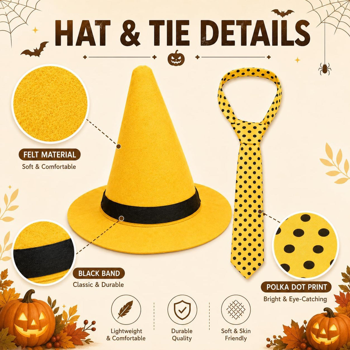 Halloween Monkey Couple Costume Set - 5Pcs Men Women Costume Accessories