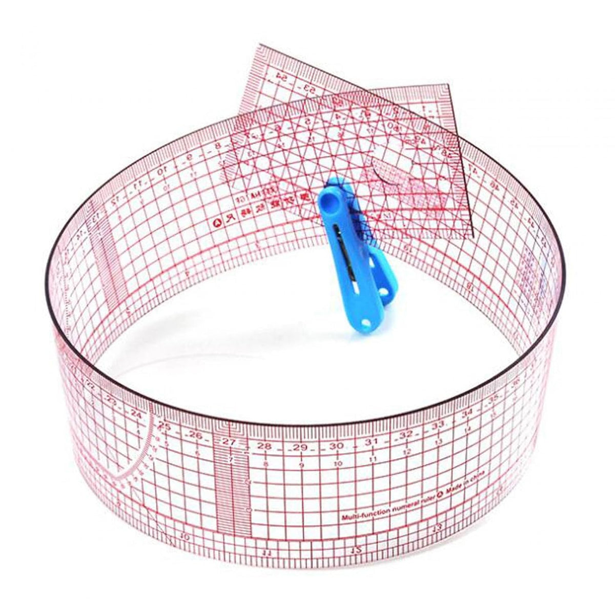 French Curve Ruler Set for Pattern Making, 11 Piece Sewing Measuring Tools, Flexible Dressmakers Rulers for Tailors