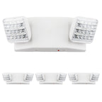LIT-PaTH LED Emergency Light for Business, Battery Backup, 4 Pack