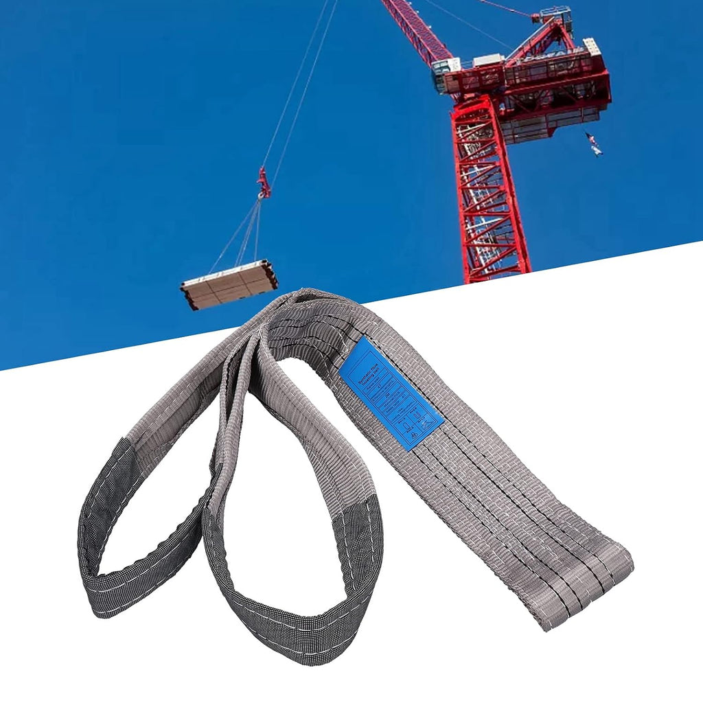 Lifting Straps Hoist Webbing 4T Flat Thickened PES Strap High