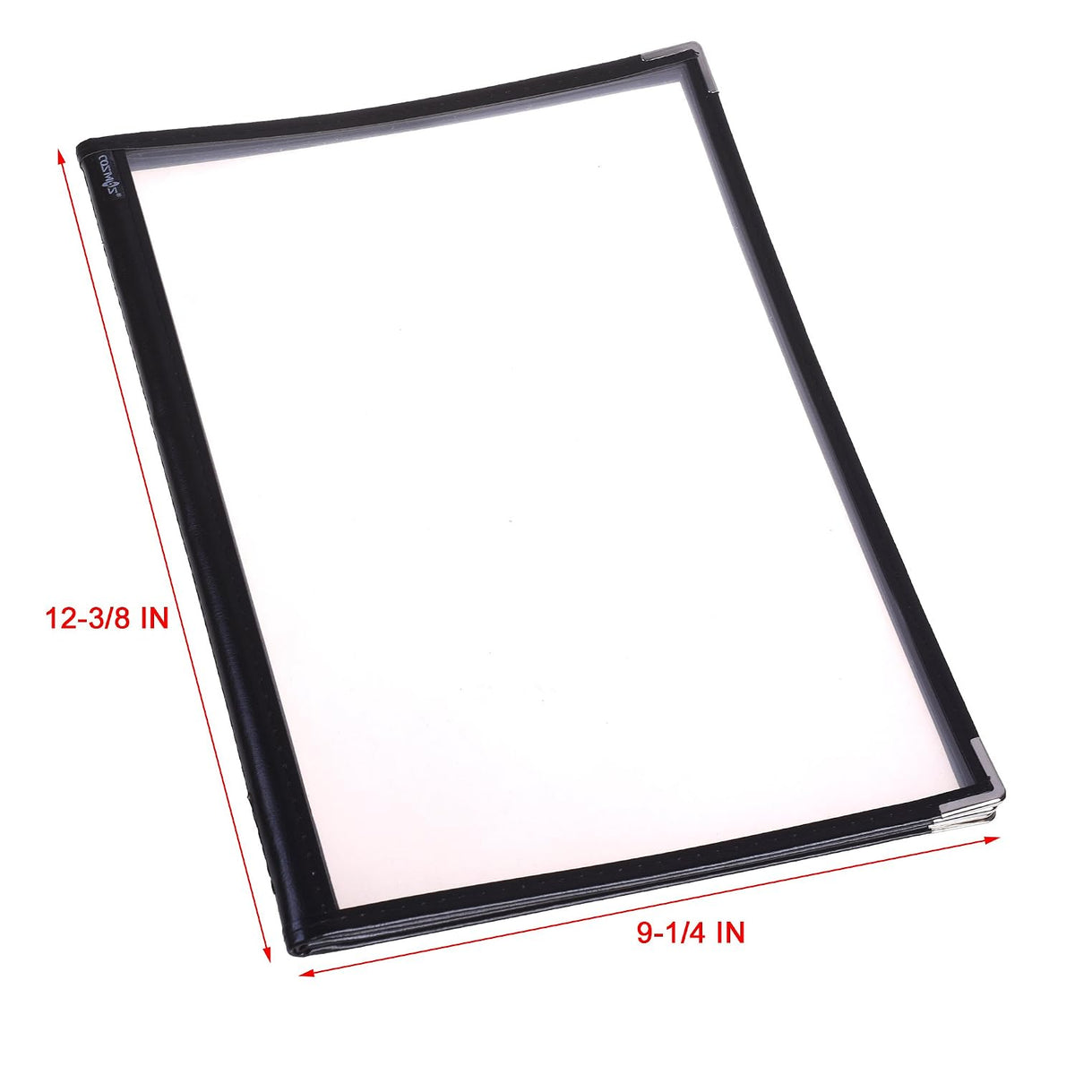 Restaurant Menu Covers Book for Bar Cafe Kitchen - Restaurant Menu Holder Menu Folder Fits A4 Size Paper, 4 Pages 8