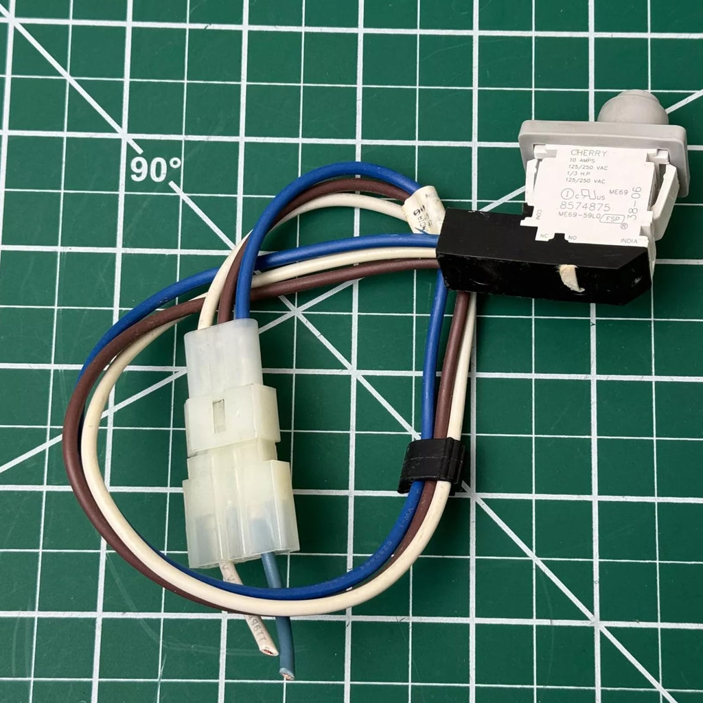 jioovziy Dryer Door Switch 8574875 Replacement Part White