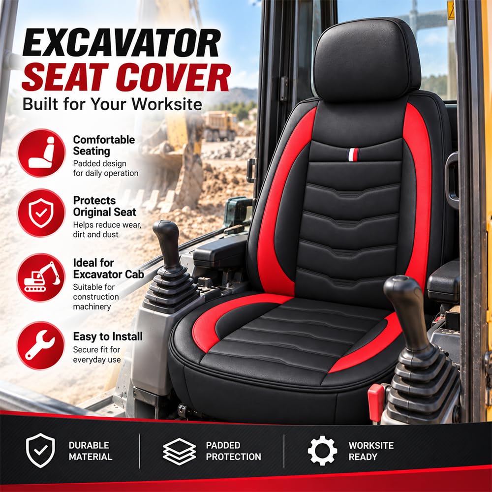 Excavator Seat Cushion Cover for Kubota KX057-5