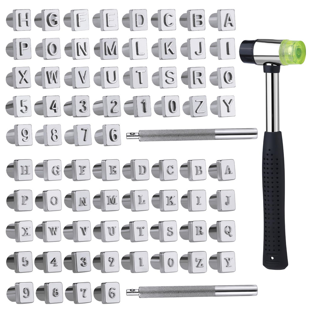 Leather Stamping Tools, 75 Pcs Leather Carving Tools