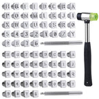 Leather Stamping Tools, 75 Pcs Leather Carving Tools