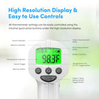 Medical Grade FSA-HSA Eligible Heavy Duty Touchless Infrared Forehead Thermometer