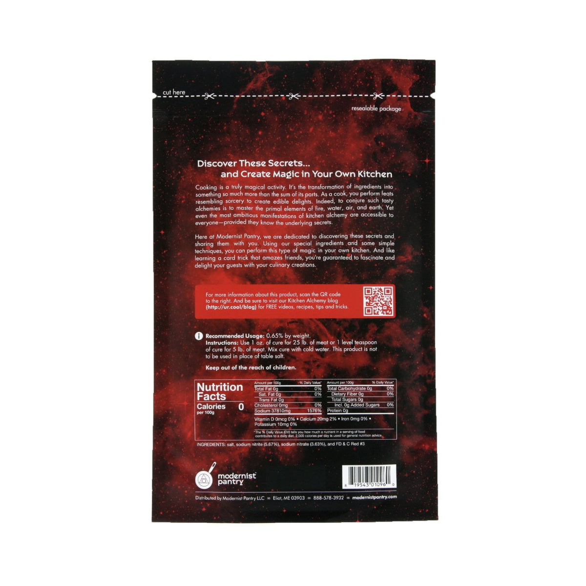Pure Prague Powder #2 [aka Insta Cure #2, DQ Pink Curing Salt, Sel Rose] ⊘ Non-GMO Gluten-Free OU Kosher Certified
