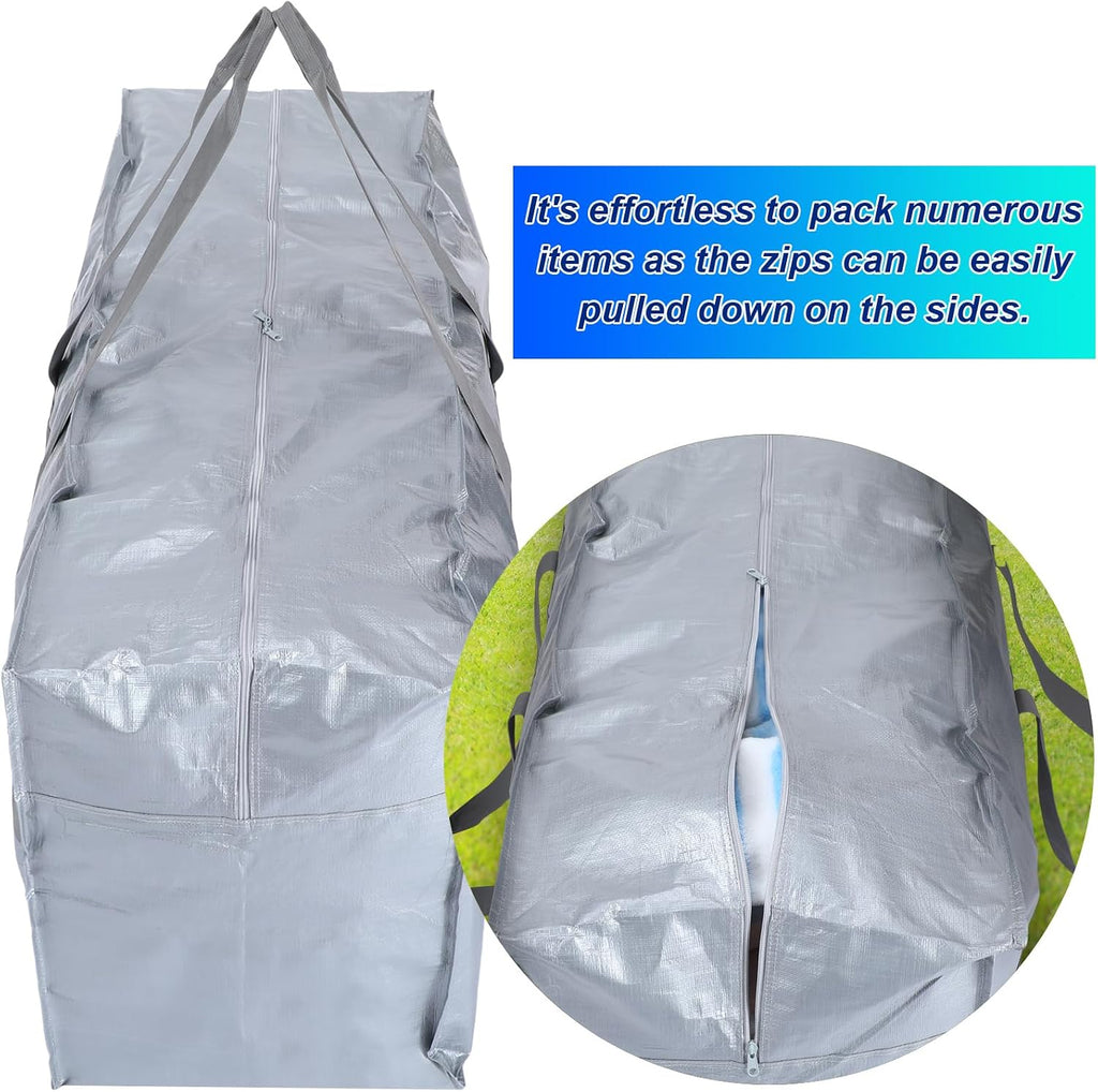 4 Pack 57 Gallon Extra Large Moving Bags XXL Heavy Duty Storage Bag