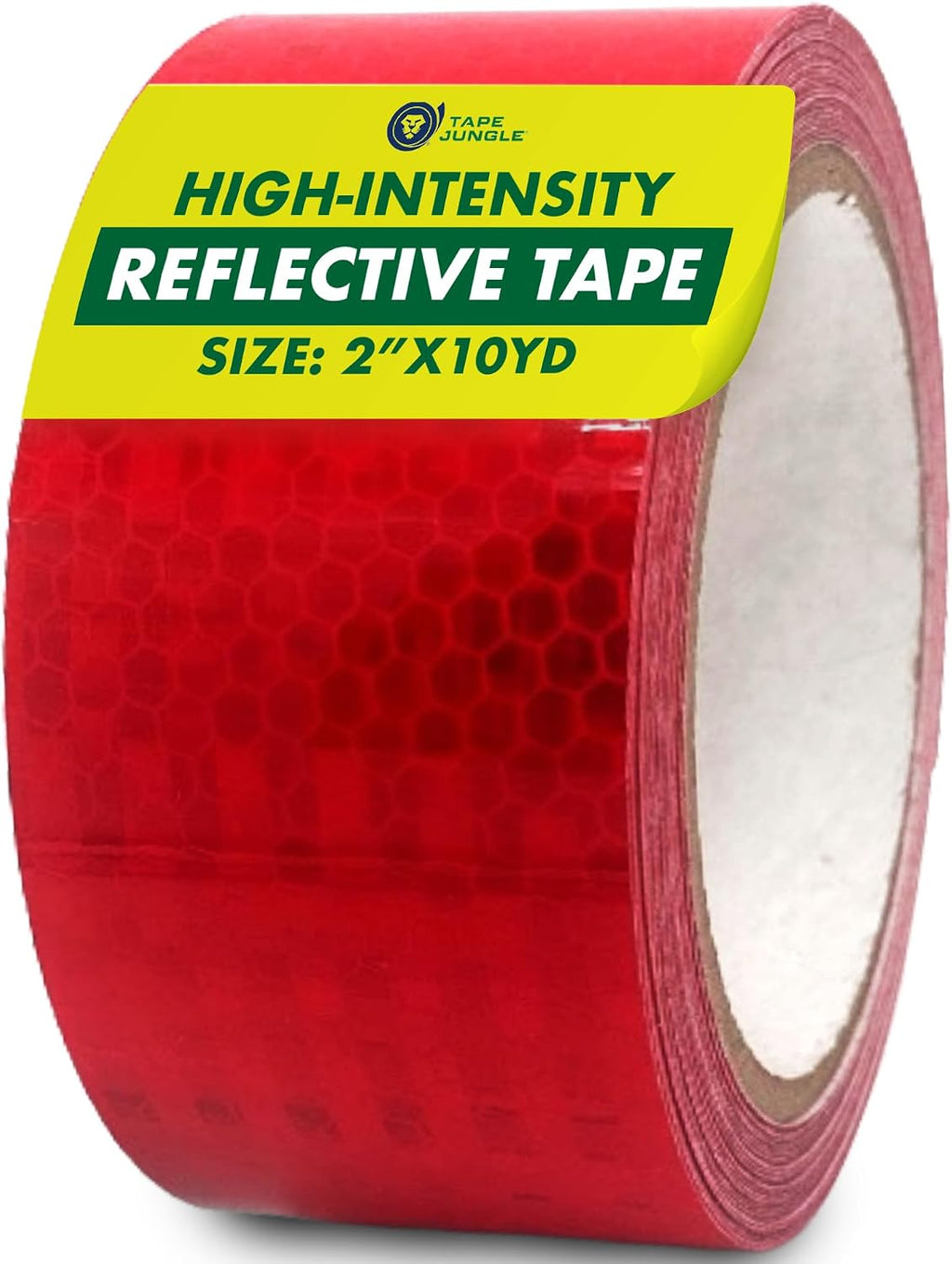 High Intensity Retro Reflective Tape (HXREF) [1 Roll] 2" (50mm) x 10 yds Red