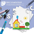 10 Pack 8x10 Corrugated Cardboard Sheets