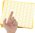 Pack of 6480, 45 Sheet White Rectangle Labels Small Blank Stickers Self Adhesive Writable Stickers for Office Home