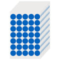 Blue Round Stickers 1 Inch Removable Vinyl Dot Labels 350 PCS