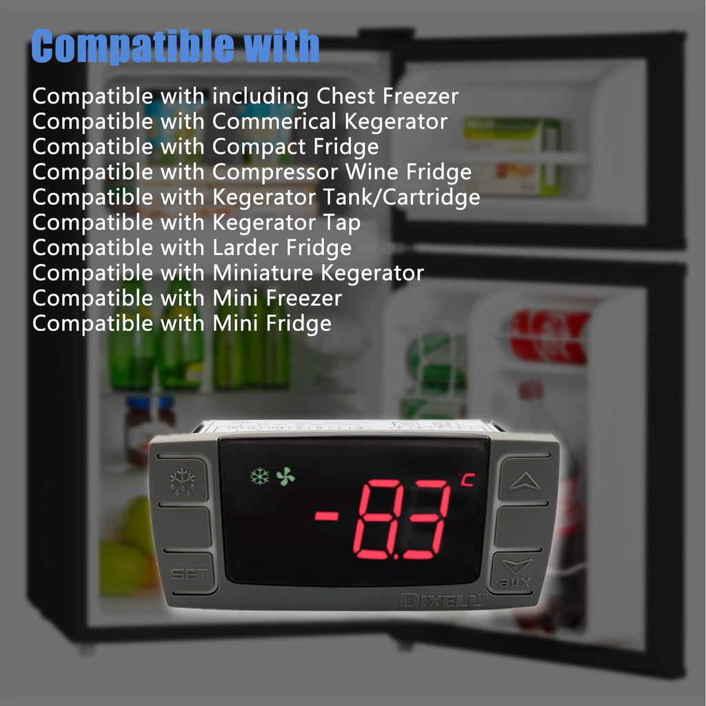 XR03CX-4N0F1 for Dixell Temperature Controller 120V