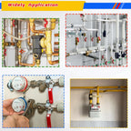 2PCS 1 Inch Brass Ball Valve,1'' NPT Female Full Prot Heavy Duty Ball Valve