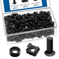 45‑Pack M6 x16mm Rack Screws, Cage Nuts & Washers Server Cabinet