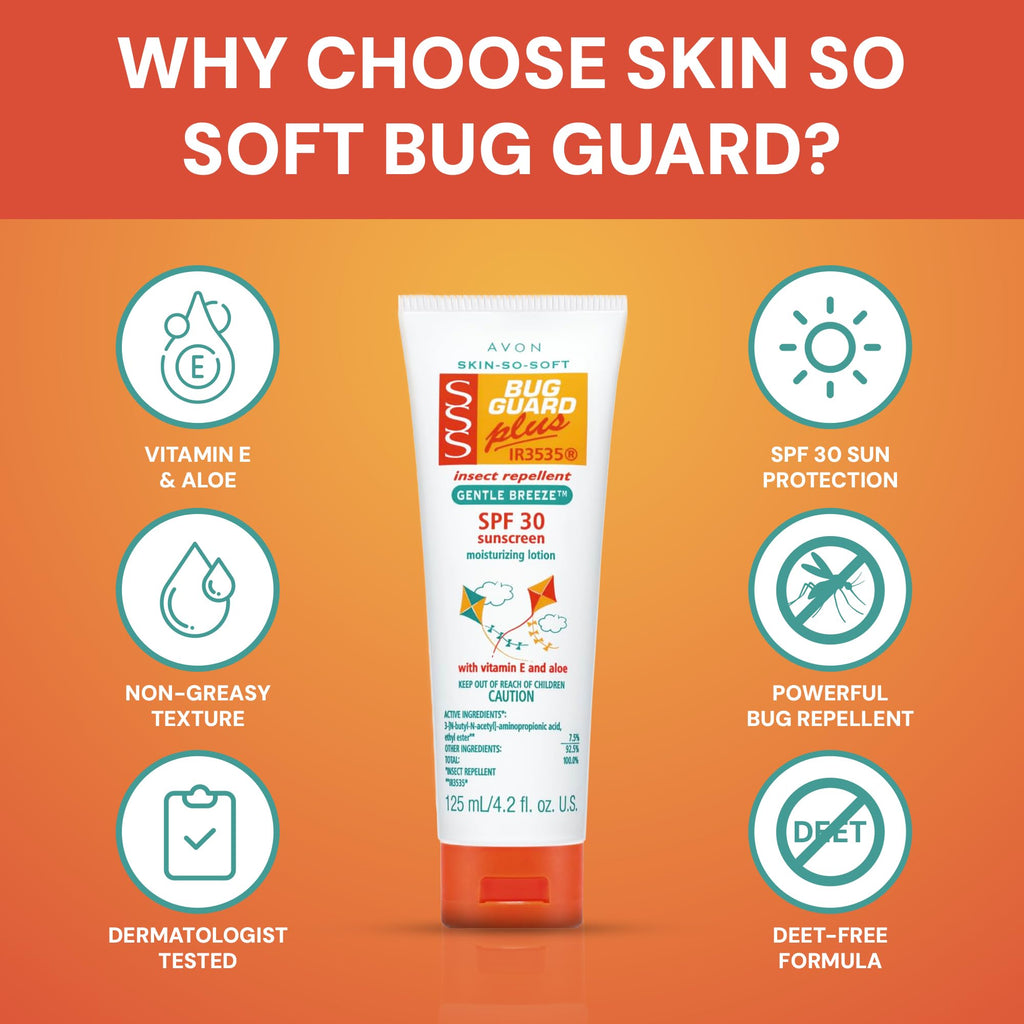 SSS Bug Guard Plus IR3535 Gentle Breeze SPF 30 Lotion - 4.2 oz