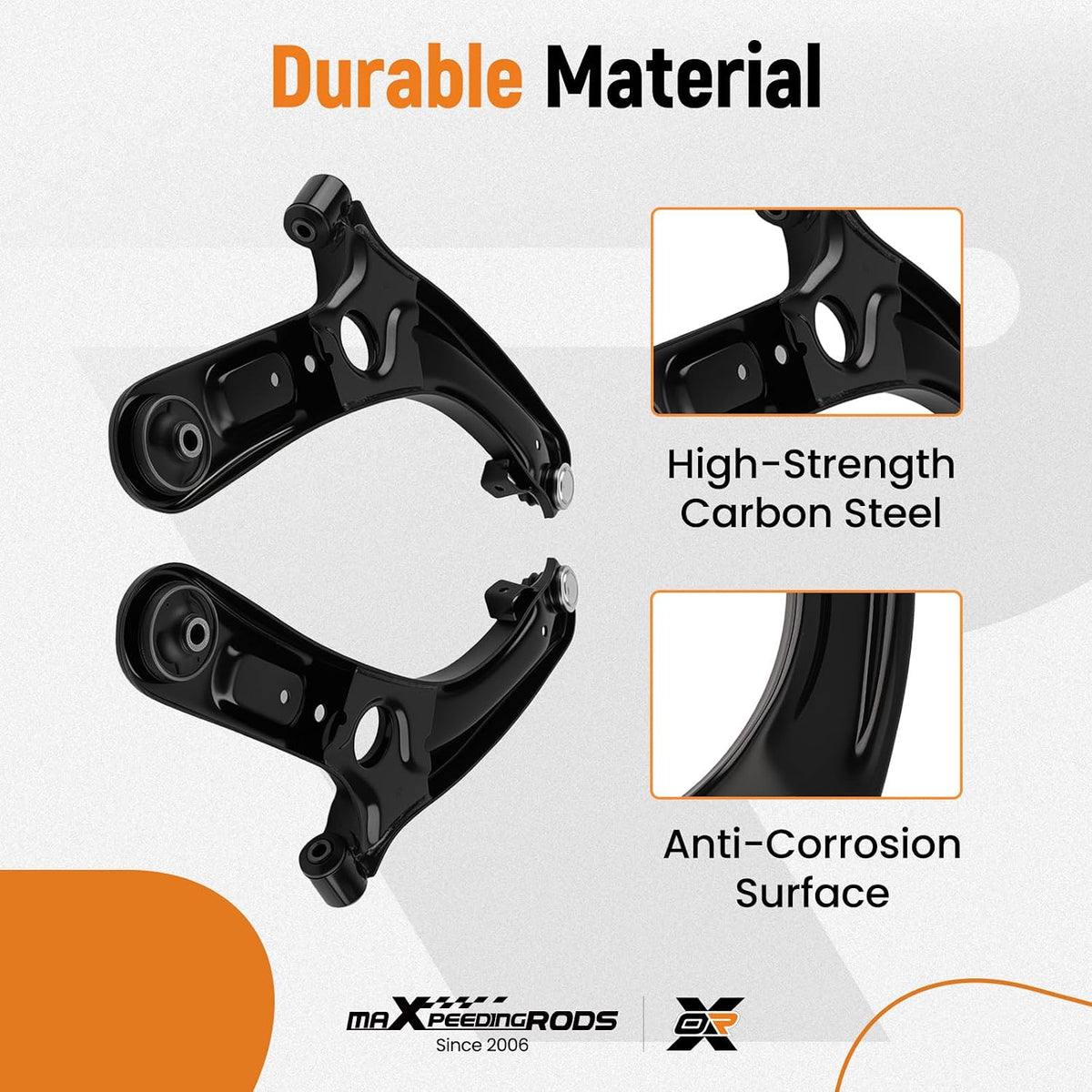 maXpeedingrods 2Pcs Front Lower Control Arms for Hyundai Elantra 2011-2016