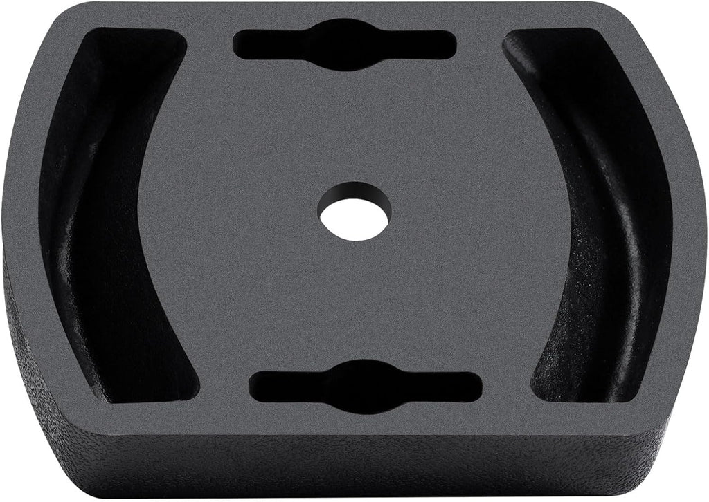 Jack Wheel Chock, Reinforced Rubber Jack Caster Wheel Dock for Caravans and Trailers