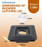 Blender Latching Lid Replacement for Blendtec Commercial 40-310