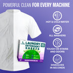 Laundry Detergent Sheets, Lavender, 200 Loads