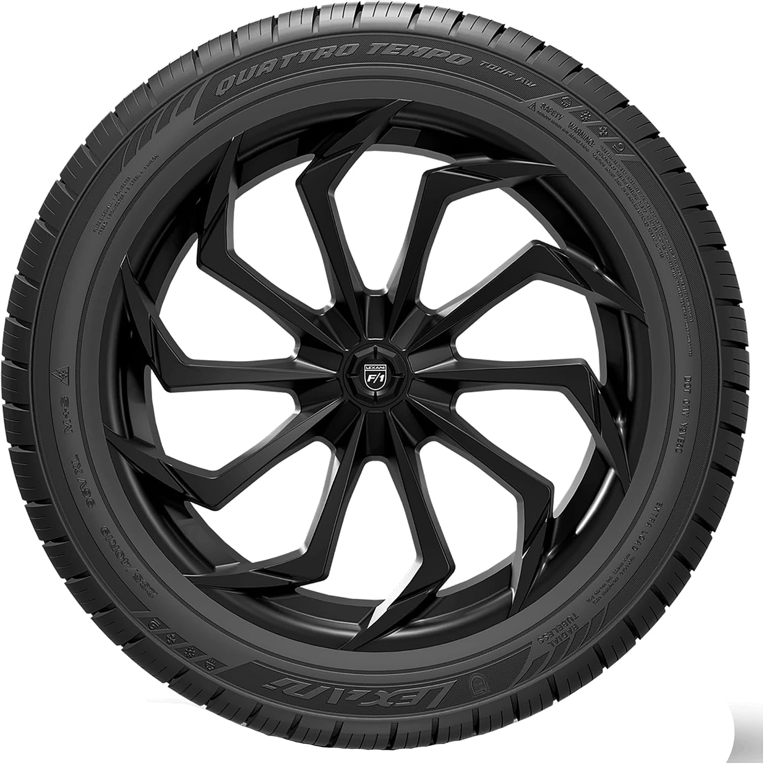 Quattro Tempo Tour AW All Weather P215/45R17 91V Passenger Tire | Passenger Touring All Weather Traction 91V Rated