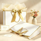 Gift Bags with Handles, 13" Medium Gift Bags with Tissue Paper