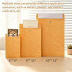 Clasp Envelopes 9x12, 20 Pack, Yellow Brown Kraft Manilla