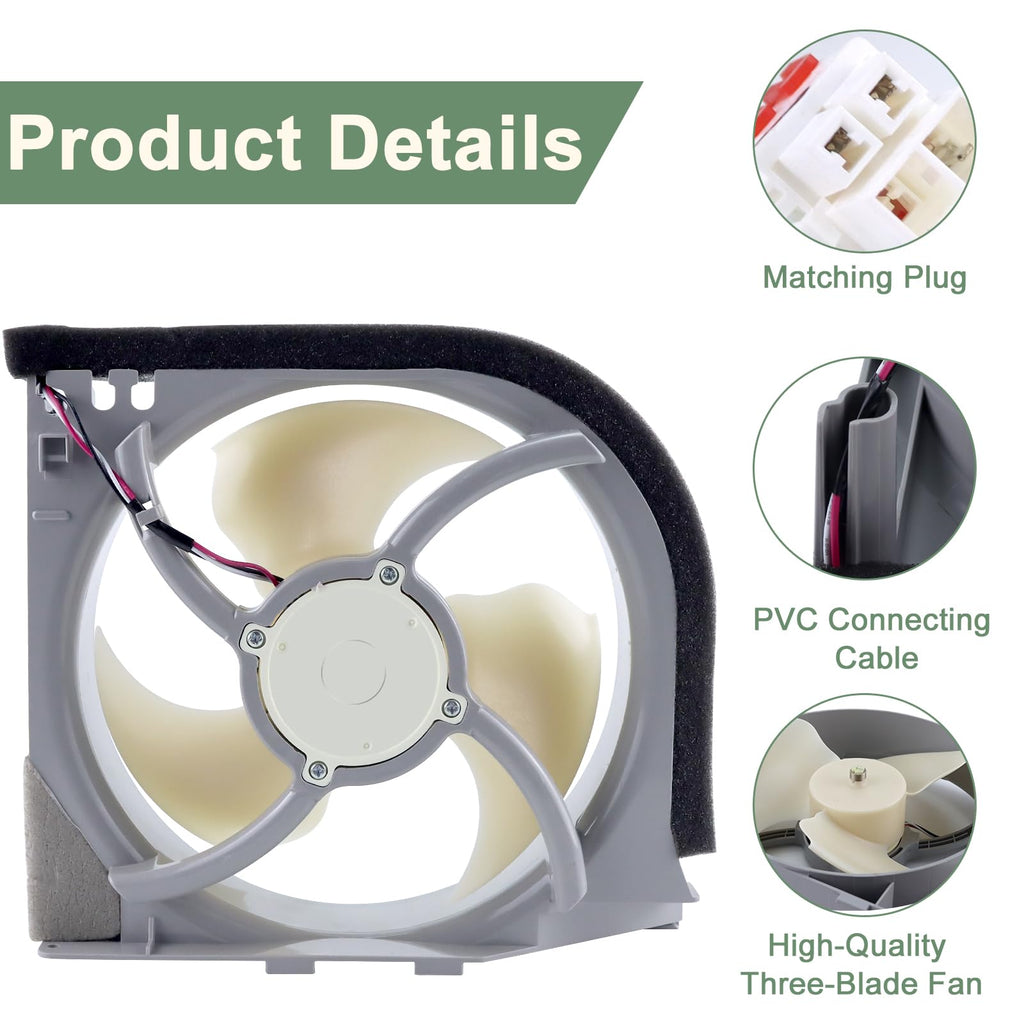 PANDEELS DA97-15765A DA31-00340A Refrigerator Condenser Fan Motor Assembly