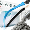 2 Pieces Dryer Vent Cleaner Kit, Dryer Lint Vacuum Attachment and Flexible Dryer Lint Brush, Dryer Vent Vacuum Hose