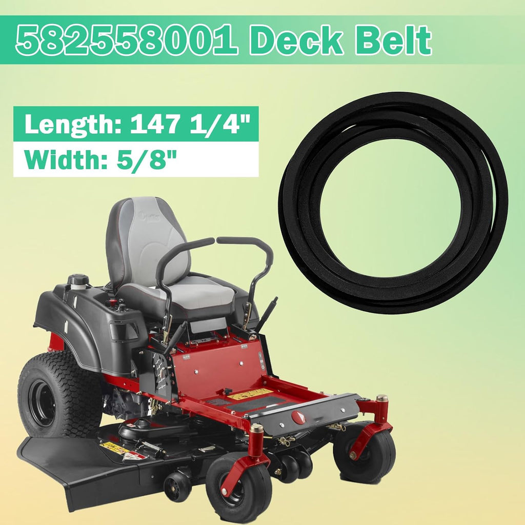 582558001 Deck Belt Replacement for Husqvarna Z248F 48 Inch Zero-Turn Mower