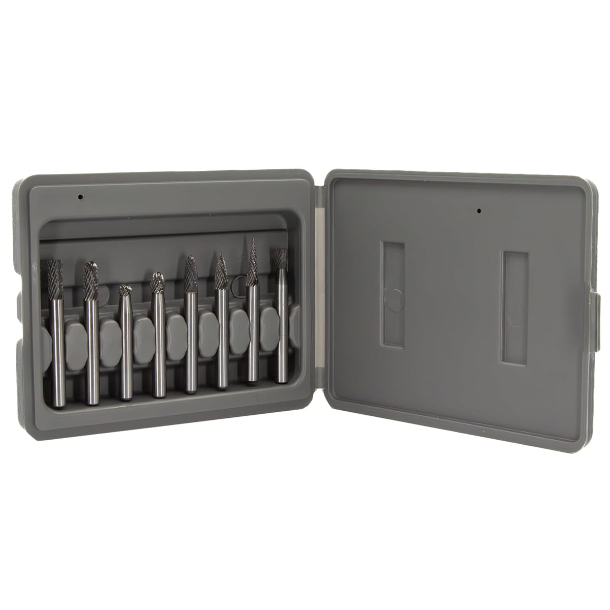 Drill America 8 Piece Carbide Burr Set, DUL Series