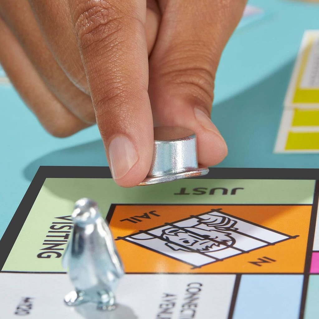 Board Game | Classic Game with Storage Tray and Larger Tokens | Ages 8+ | 2 to 6 Players | Family Games for Kids and