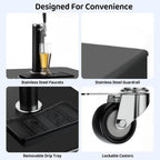 Commercial Draft Beer Kegerator, Keg Refrigerator for D System