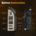 YBC Front Driver Side Power Window Switch for 2007-2009 Silverado Sierra
