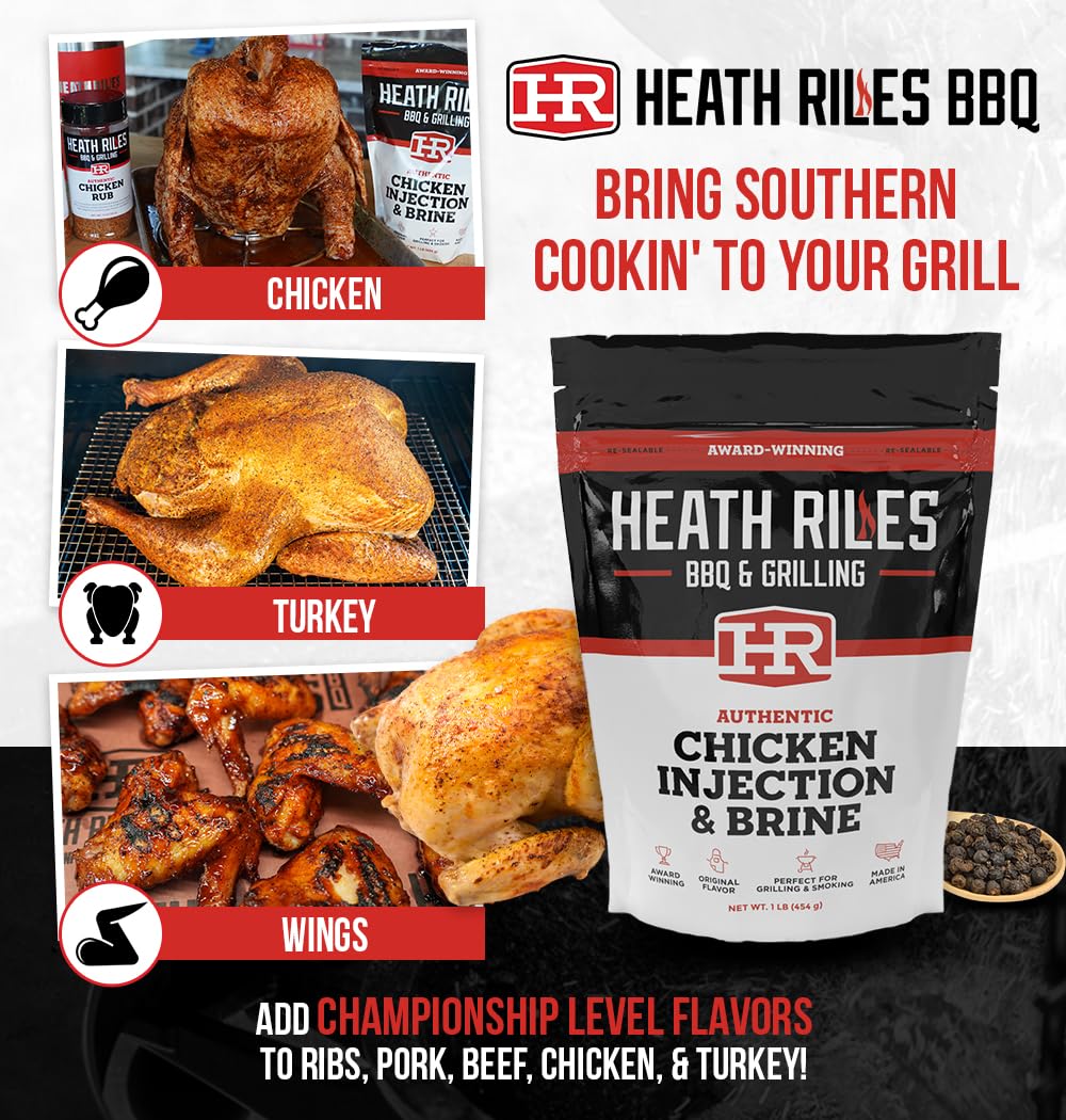 Chicken Injection & Brine, Heath Riles Meat Injector