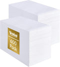 600 Pack Paper Napkins, Soft Disposable Dinner Napkins, 3 Ply, White