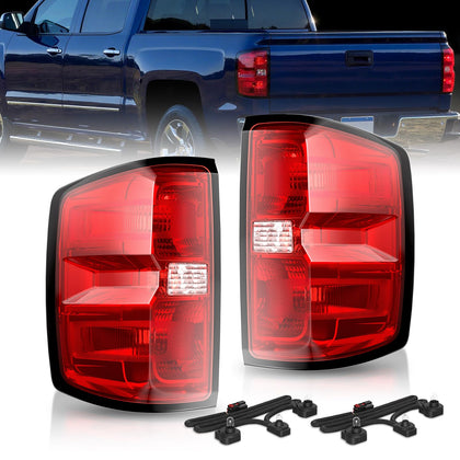 Tail Light Assembly for 2016-2019 Chevy Silverado 1500 2500 HD GMC Sierra 3500 HD Left Drive and Right Passenger Side