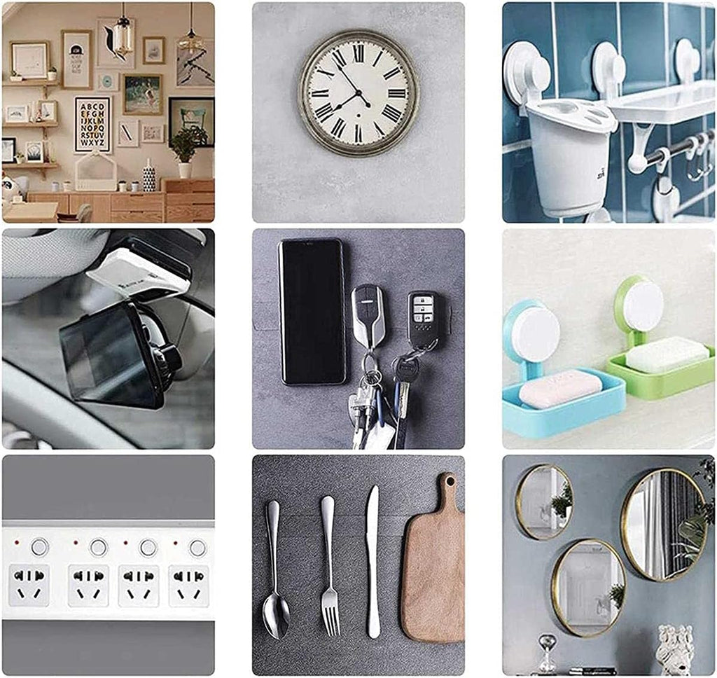 Double Sided Tape Heavy Duty,Multi Purpose Removable Mounting Non-Marking Gel Tape,Fixed Carpet,Kitchen Utensils,LED